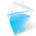 Plastic Cup 3 Oz Triangle Cup with Lid